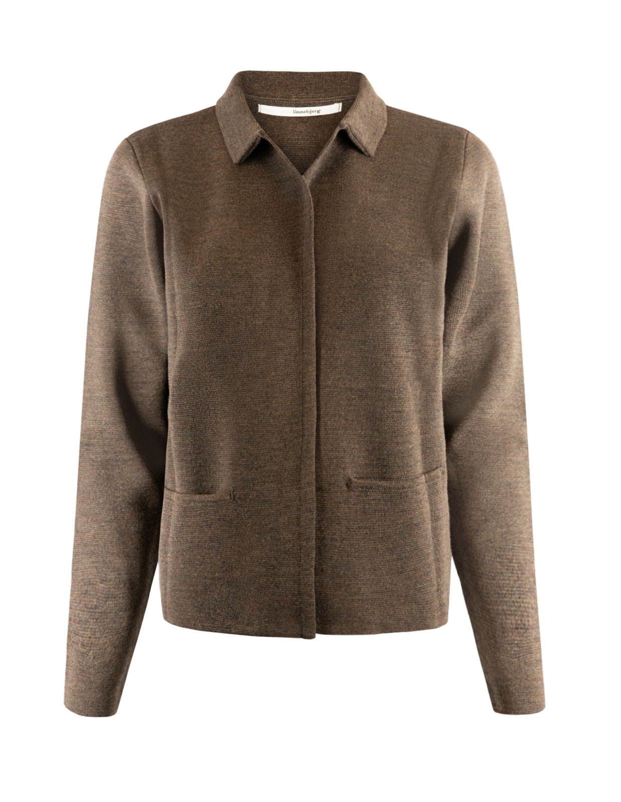 Monet Cardigan With Collar Brown