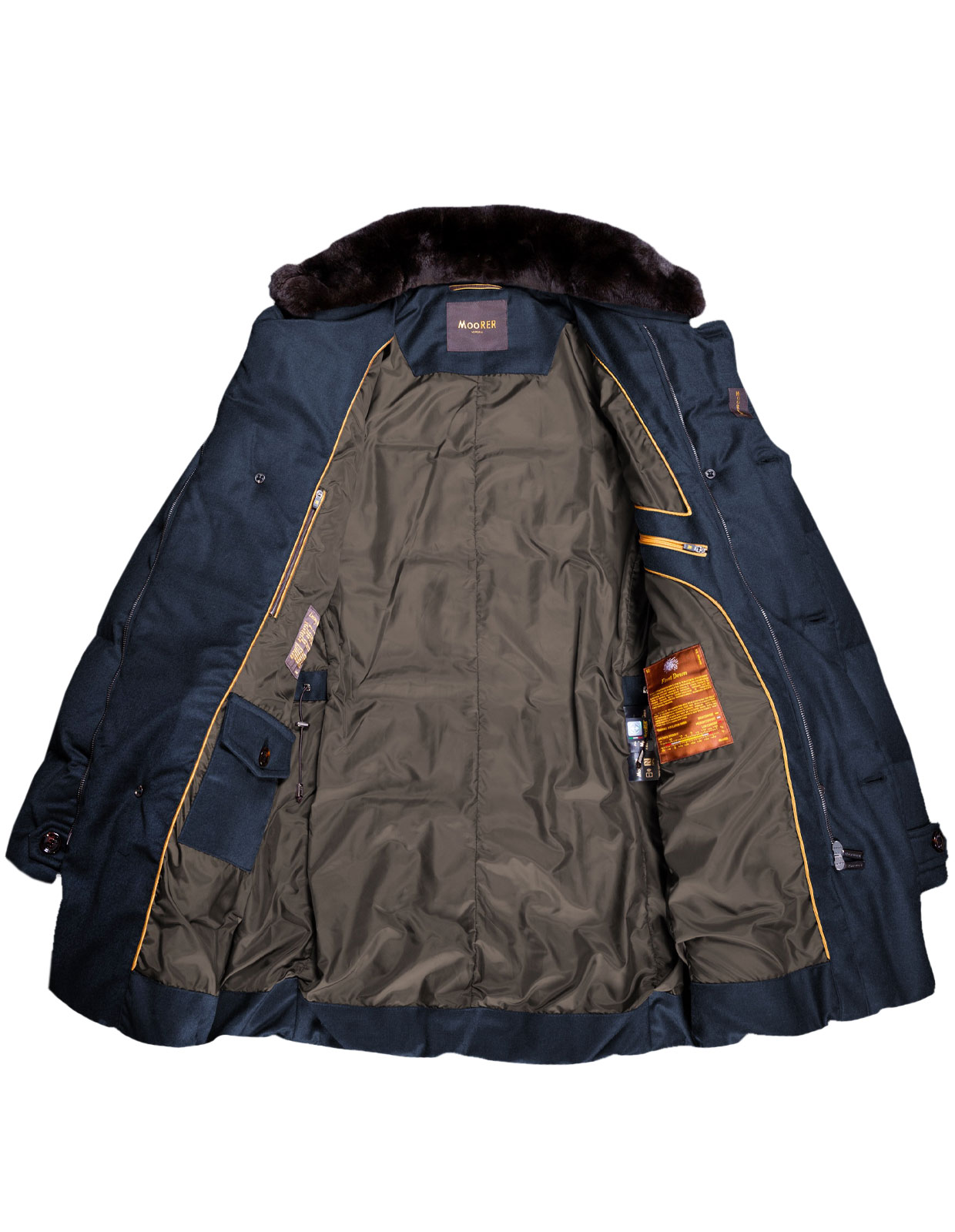 Morris-L Down Jacket Blu Stl 60