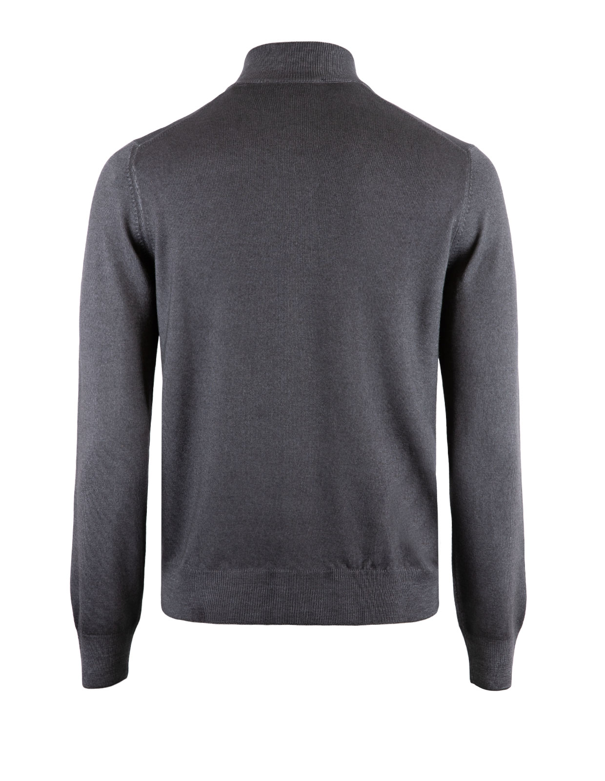 Full Zip Vintage Merino Cardigan Black