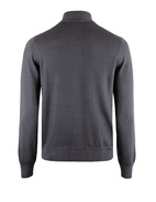 Full Zip Vintage Merino Cardigan Black
