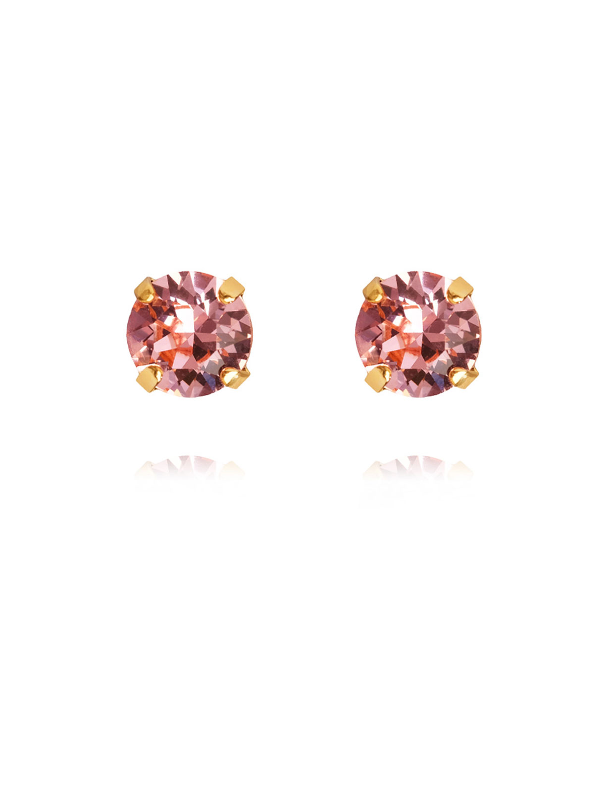 Classic Studs Earring Gold Rosa