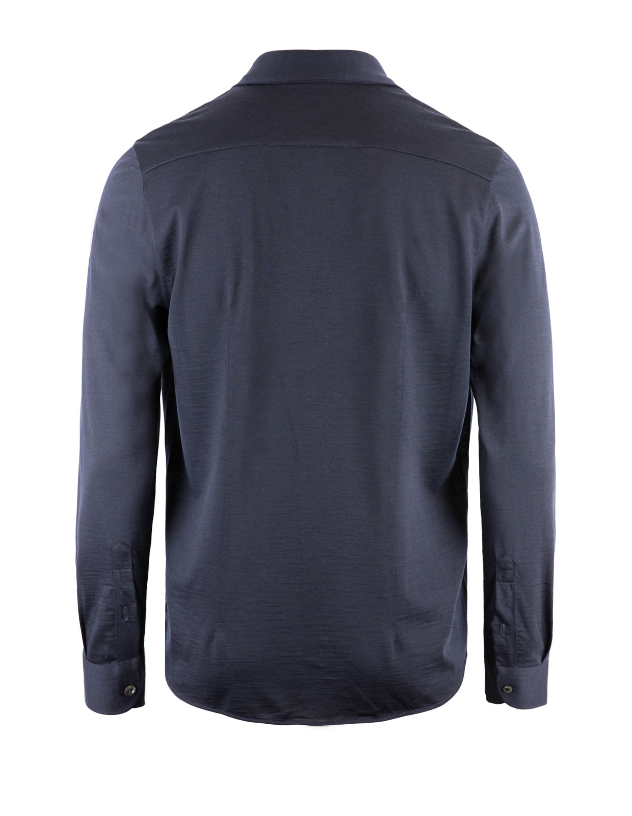 Travell Skjorta Jersey Ull Marinblå