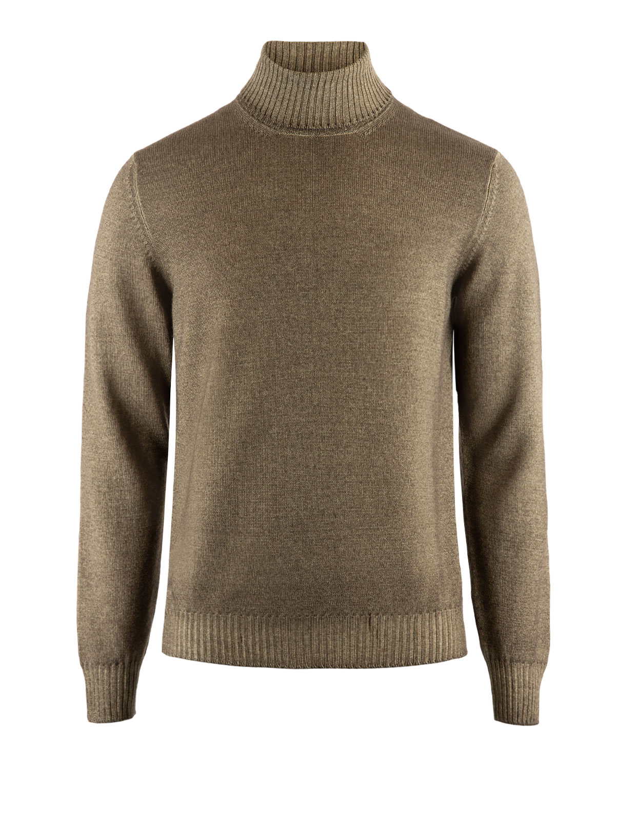 Polotröja Vintage Merino Grön