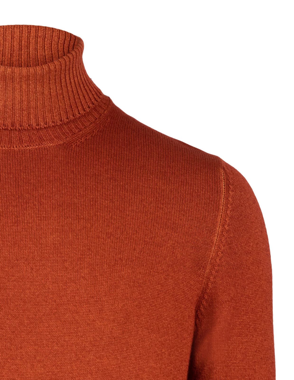 Polotröja Vintage Merino Rust Stl 56
