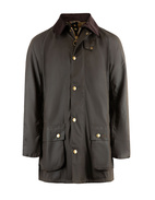 Beausby Waxed Jacket Olive Stl S
