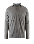 LS Polo Shirt Barclay Heather Stl XXL