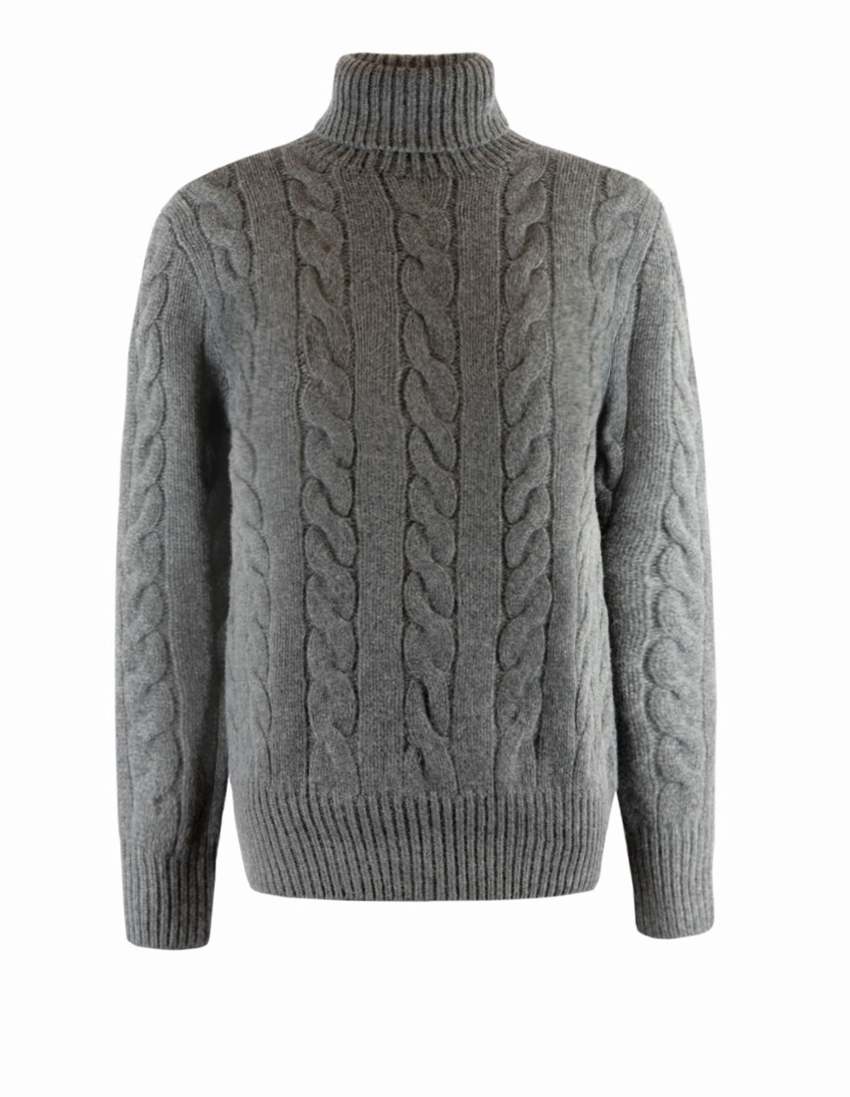 Turtle Neck Pullover Bristol Heather