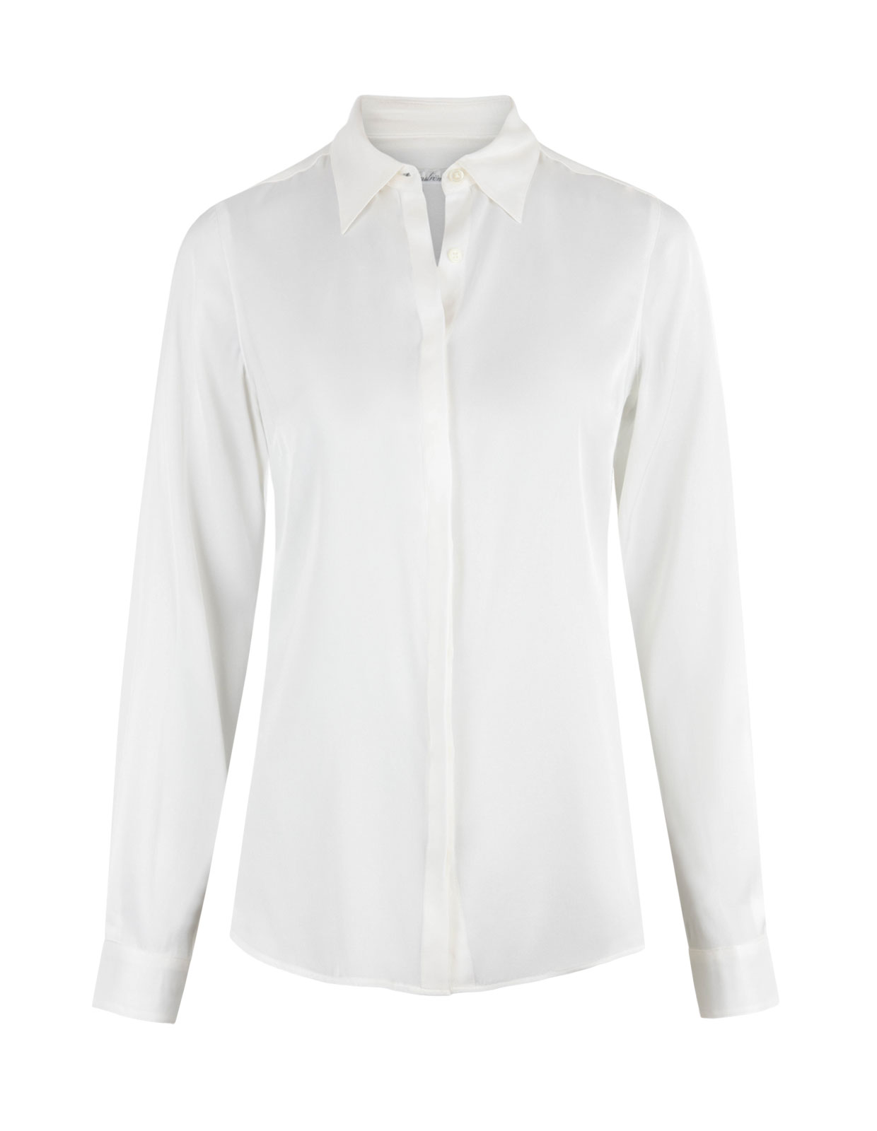 Susan Silk Shirt Offwhite Stl 36