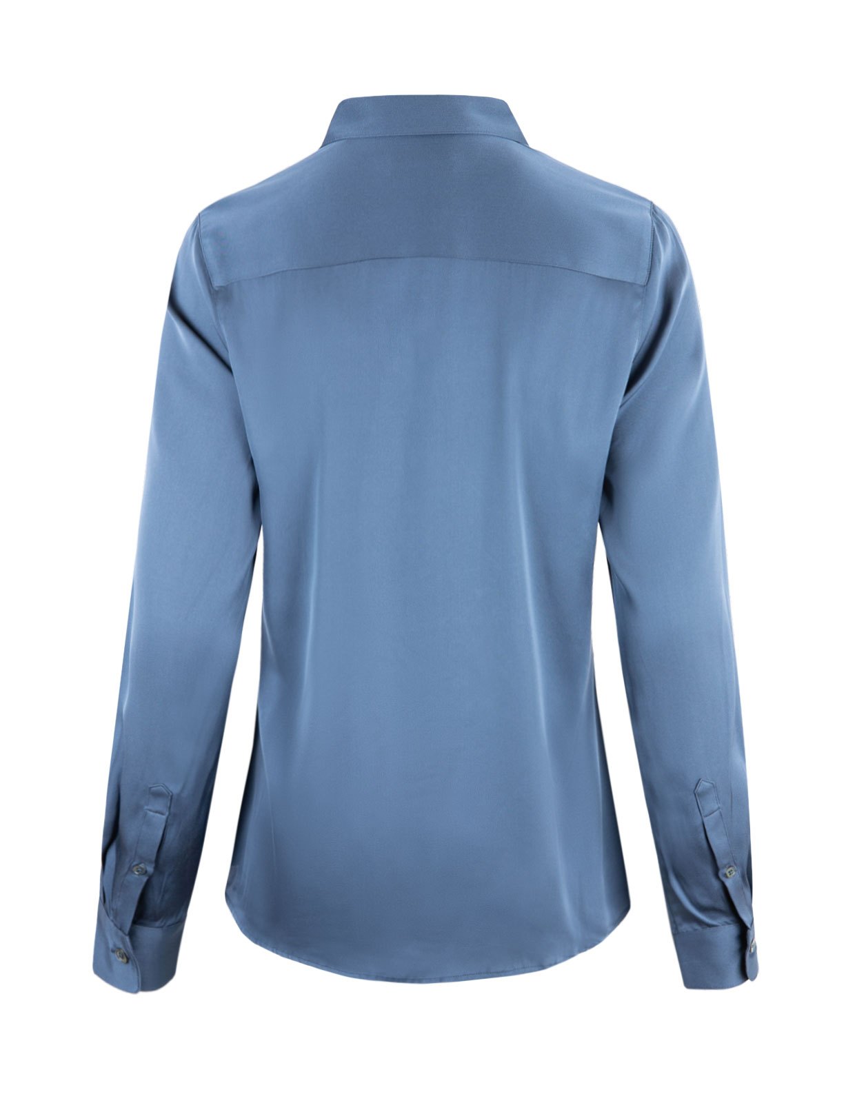 Susan Silk Shirt Blue