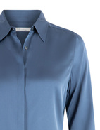 Susan Silk Shirt Blue