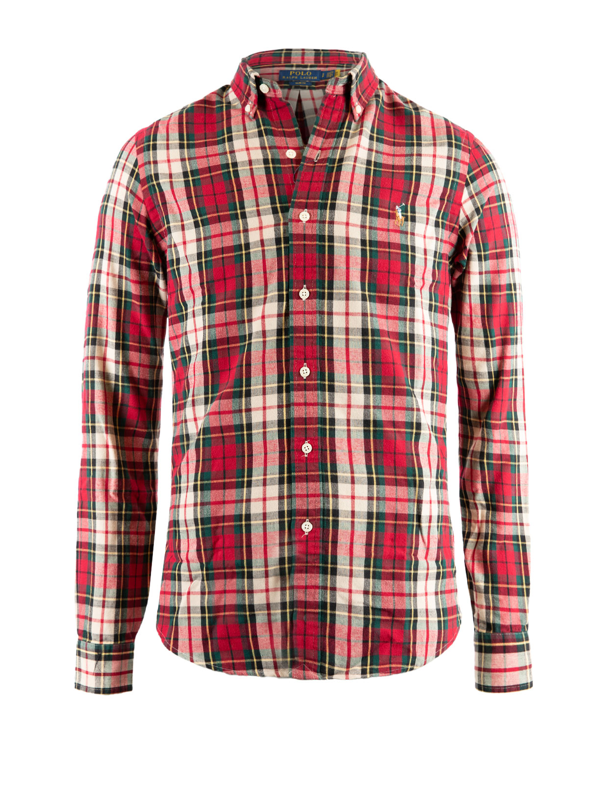 Checked Sport Shirt Red/White Multi