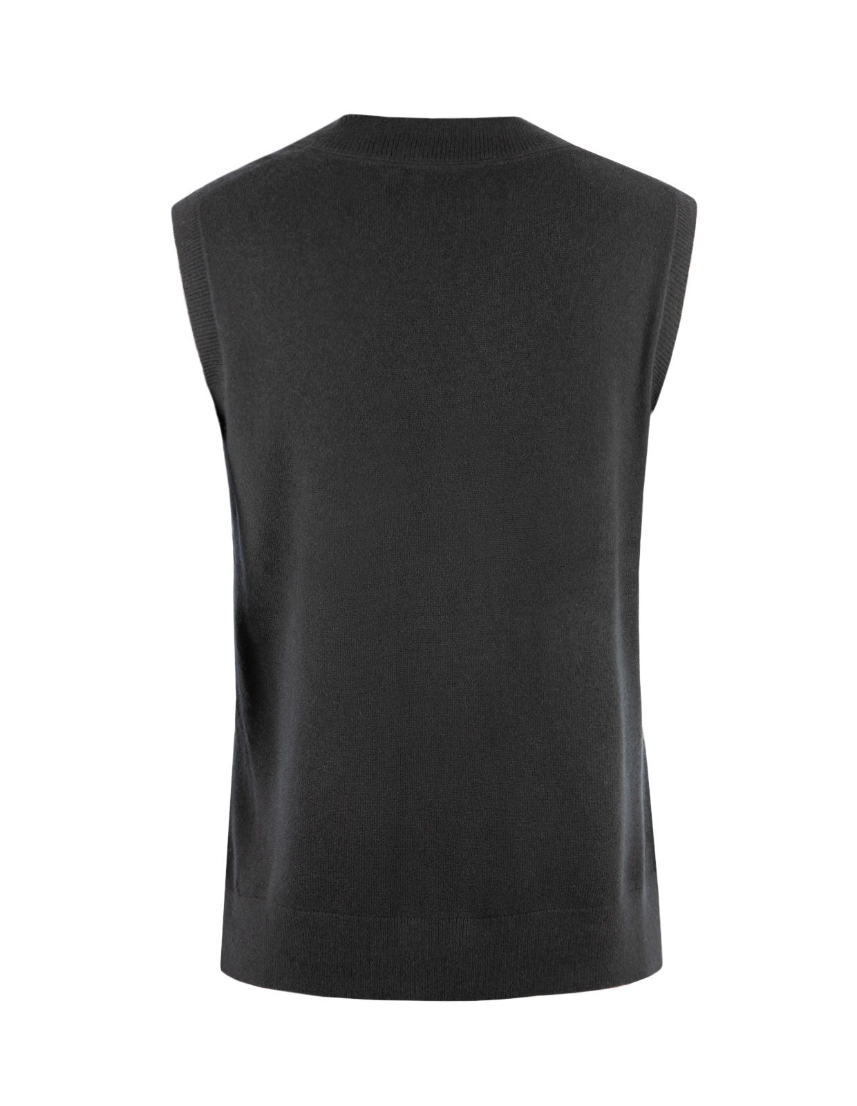 Damia Knitted Vest Black