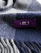 Scarf Cashmere Blå/Grå