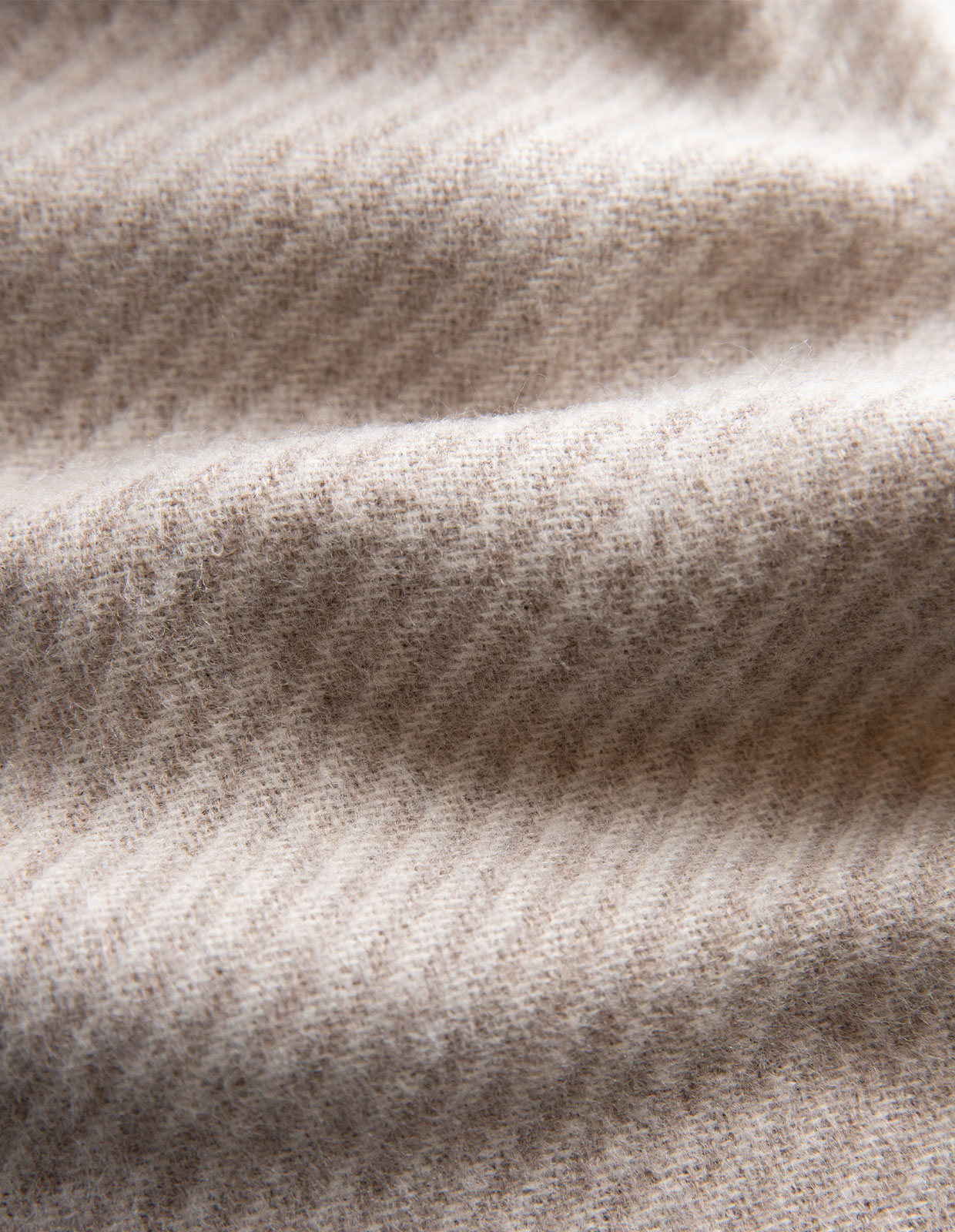 Striped Wool Scarf French Blue