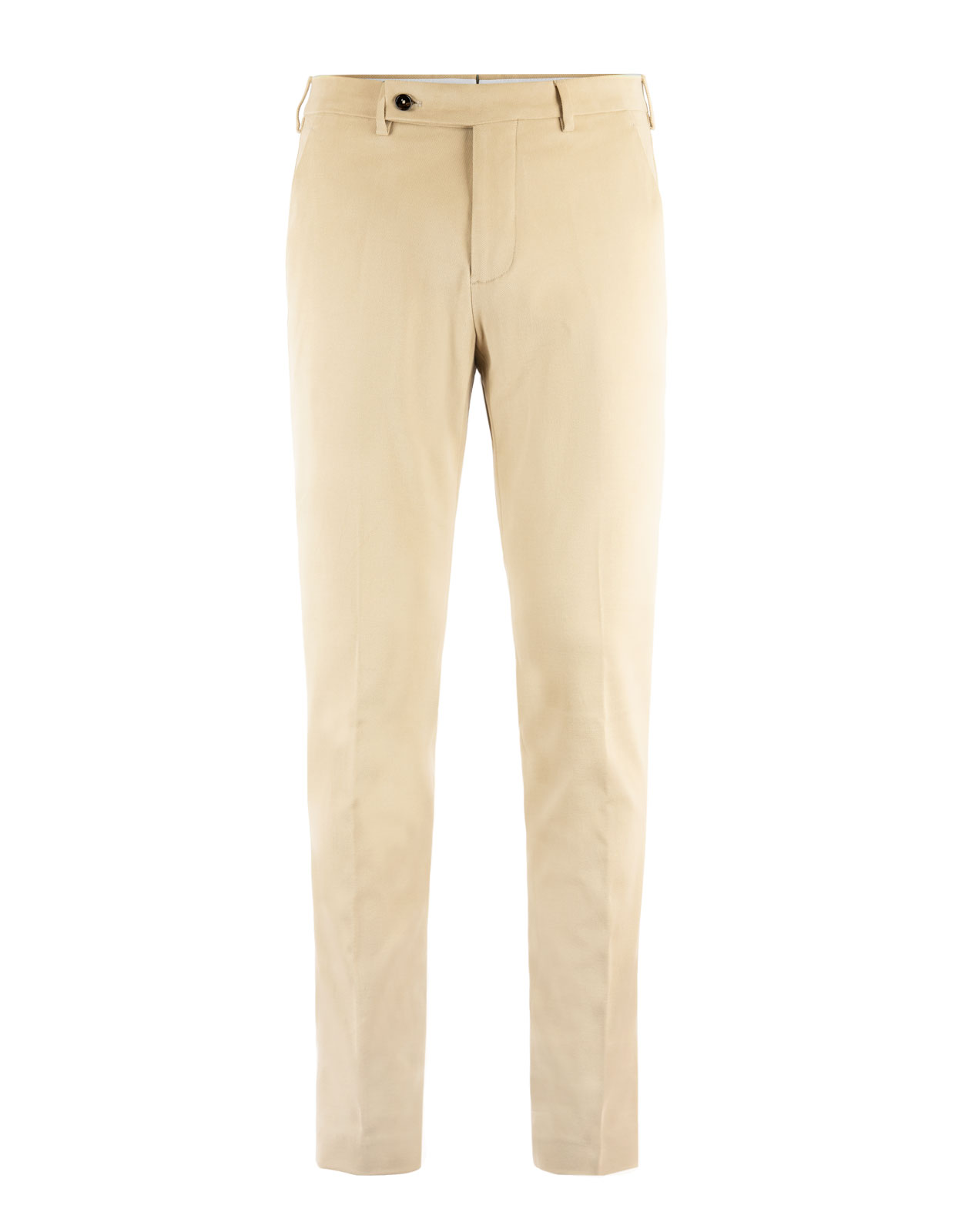 Comfort Slim Trouser Bull Cotton Stretch Beige
