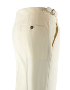 Sartorial Trouser Original Wool Flannel Offwhite