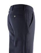 Davide Regular Trousers Royal Flannel Navy