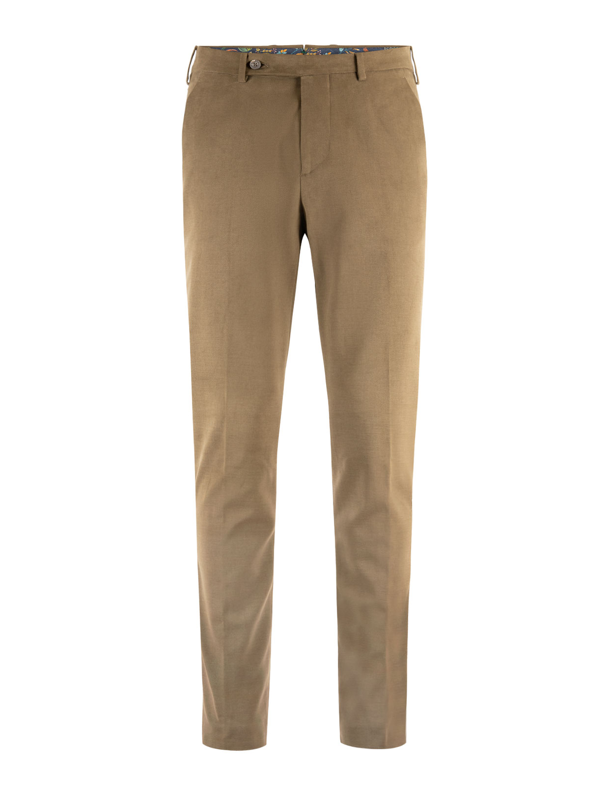 Comfort Slim Trouser Bull Cotton Stretch Grön