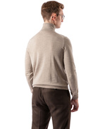 Roll Neck Merino Sand Stl XXL