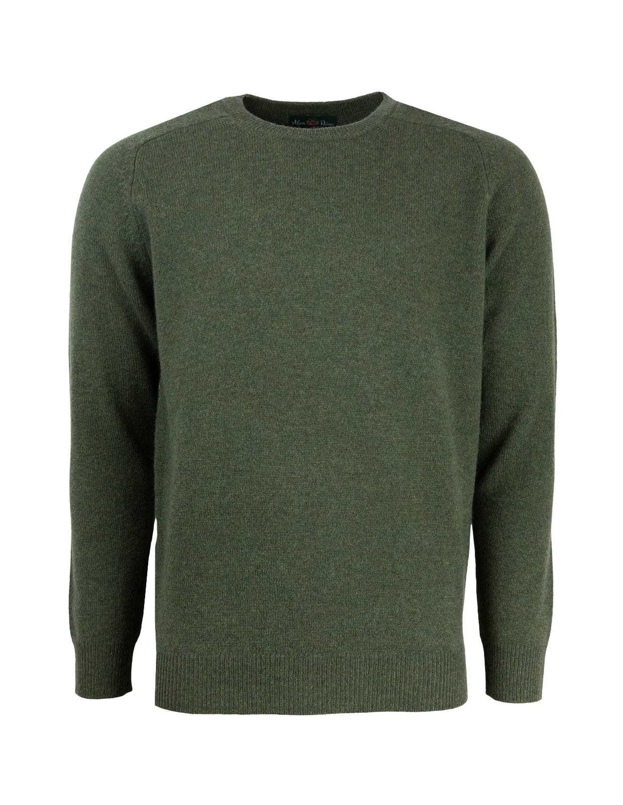 Lenzie Tröja Lammull Mossgrön 48