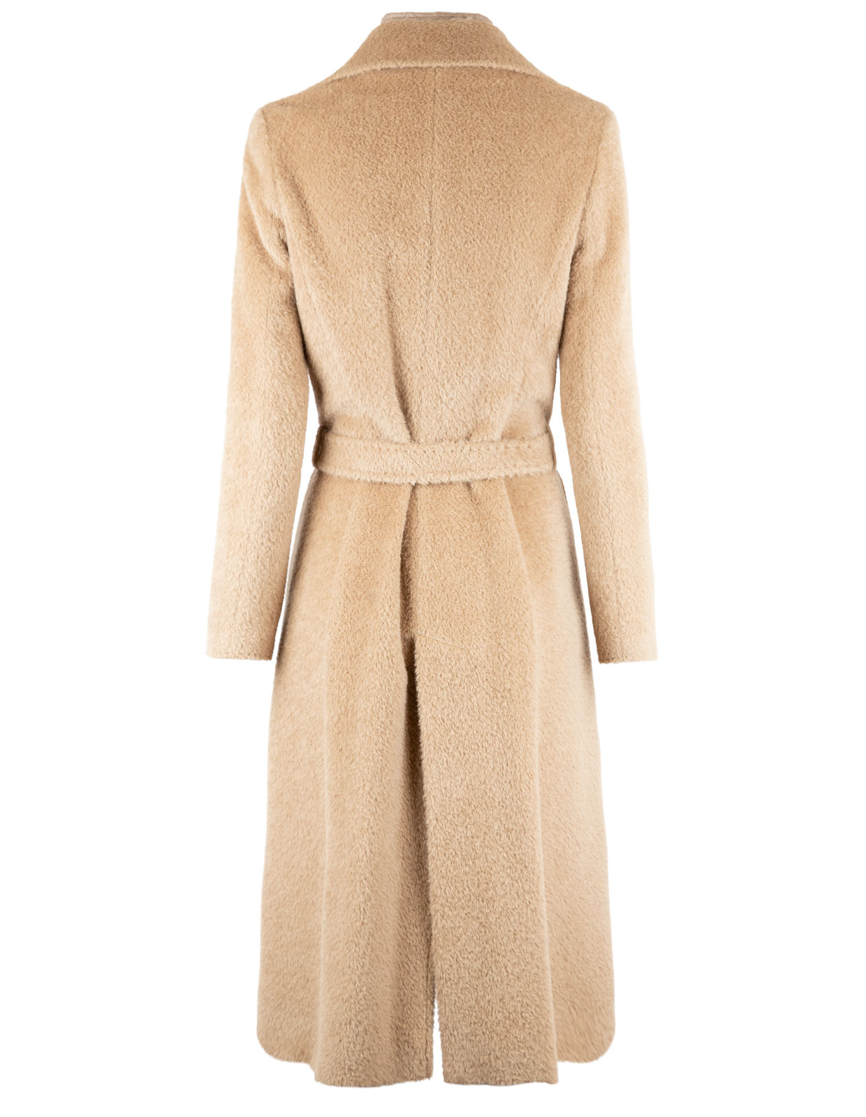 Wool Coat Camel Stl 42
