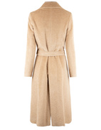Wool Coat Camel Stl 42
