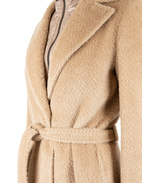 Wool Coat Camel Stl 44
