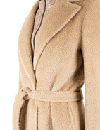 Wool Coat Camel Stl 42