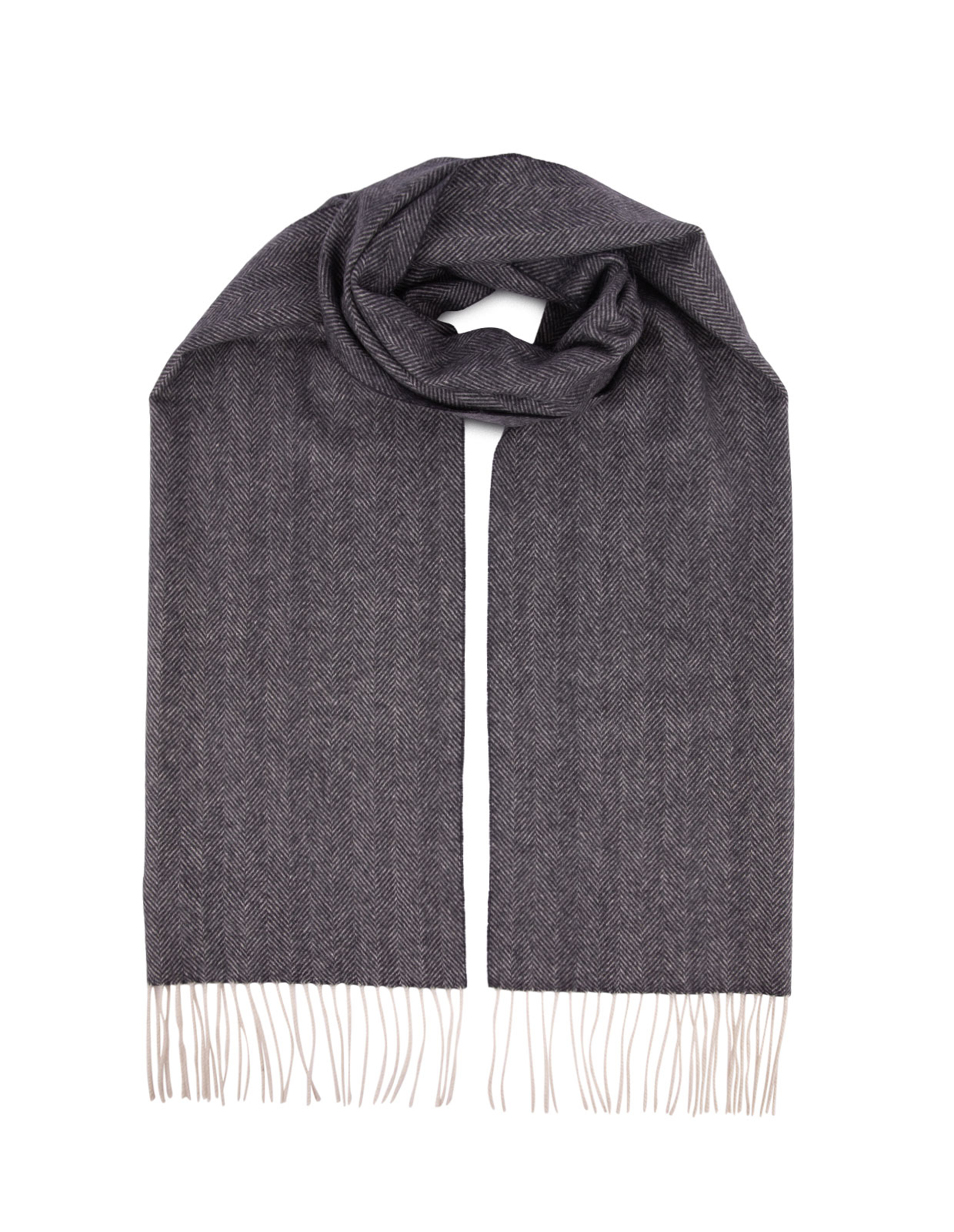 Scarf Cashmere Grå