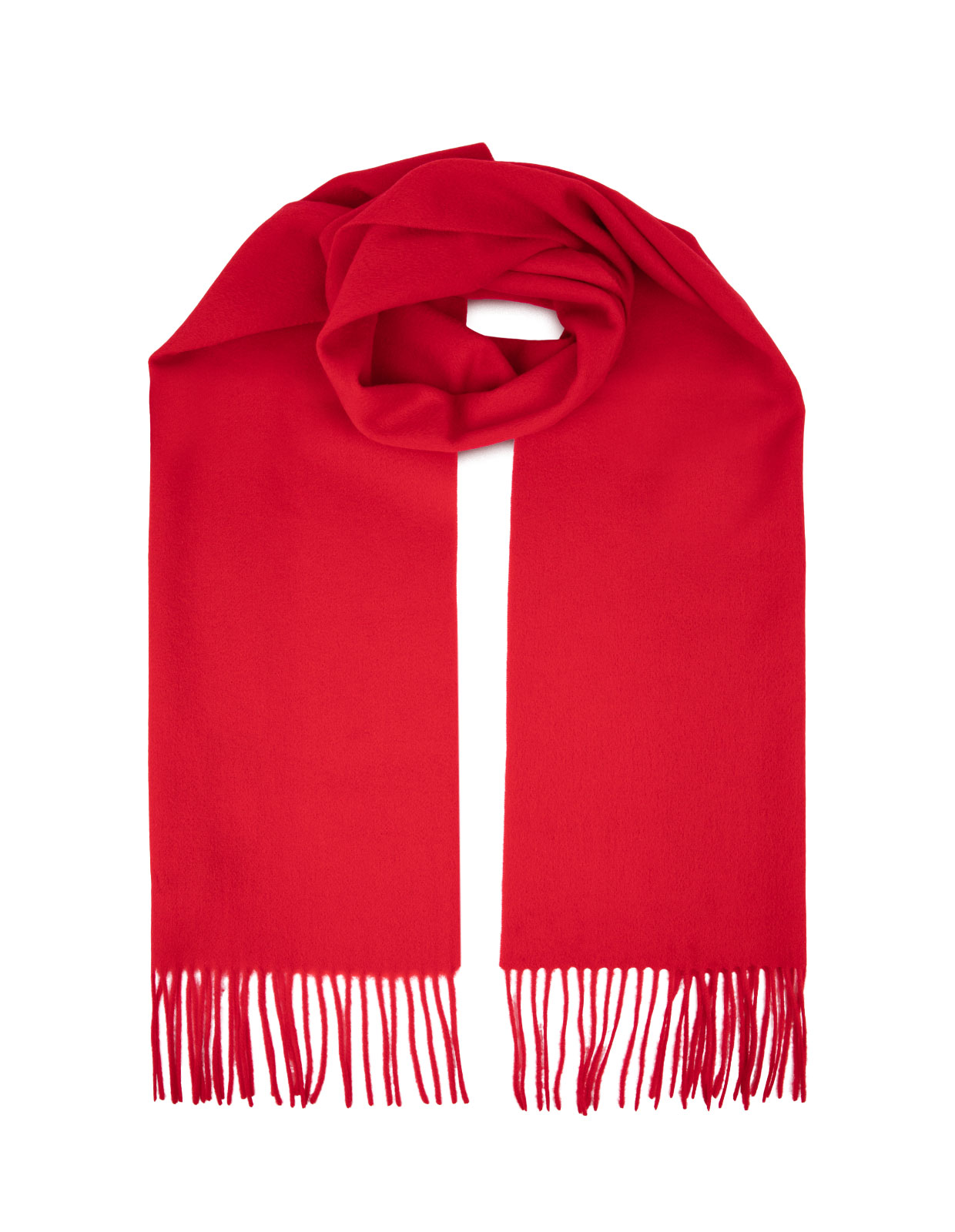 Cashmere Scarf Solid Red