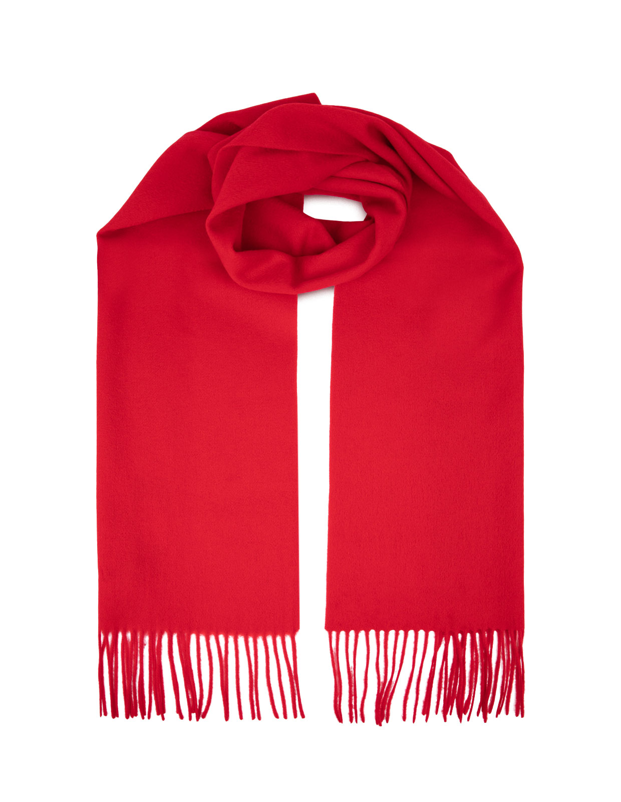 Cashmere Scarf Röd