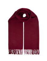 Cashmere Scarf Vinröd