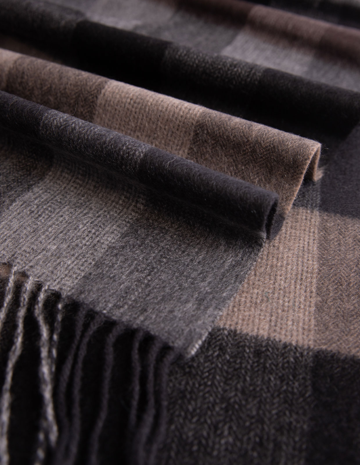 Scarf Cashmere Beige/Grå