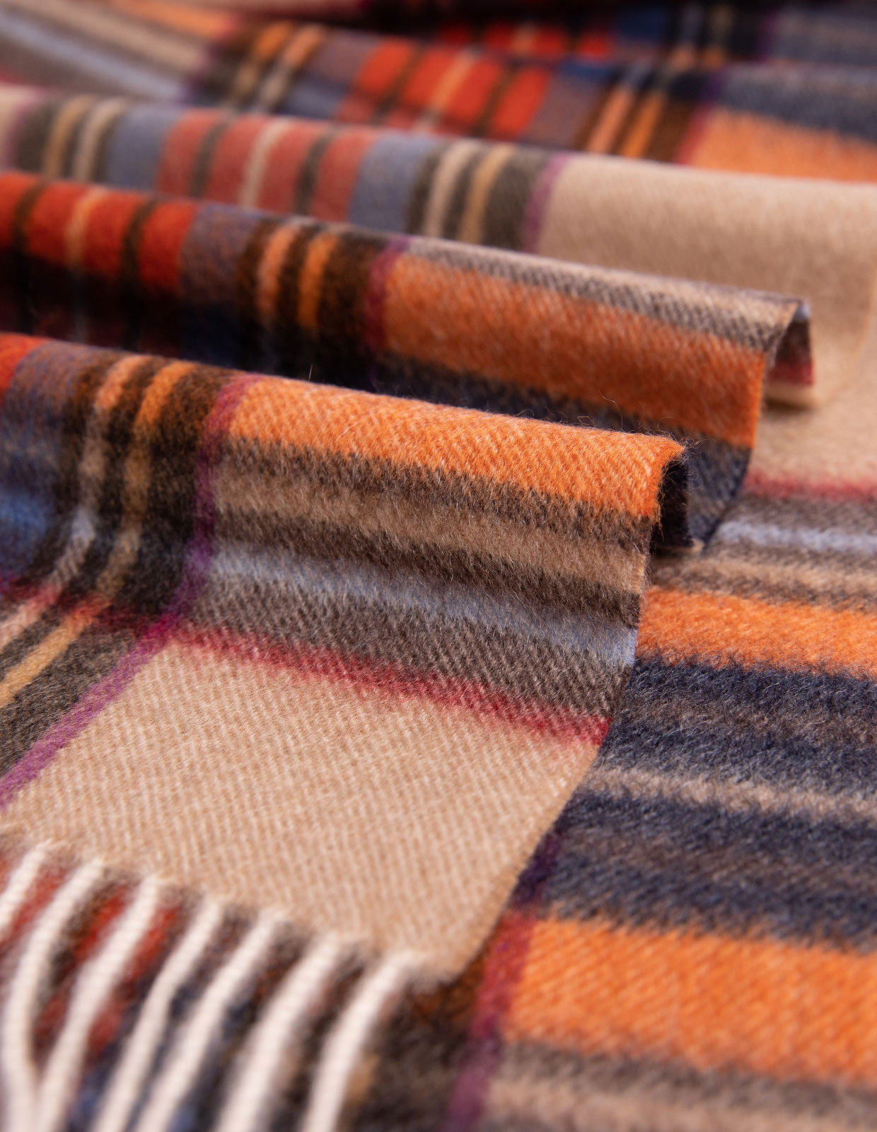 Scarf Cashmere Flerfärgad