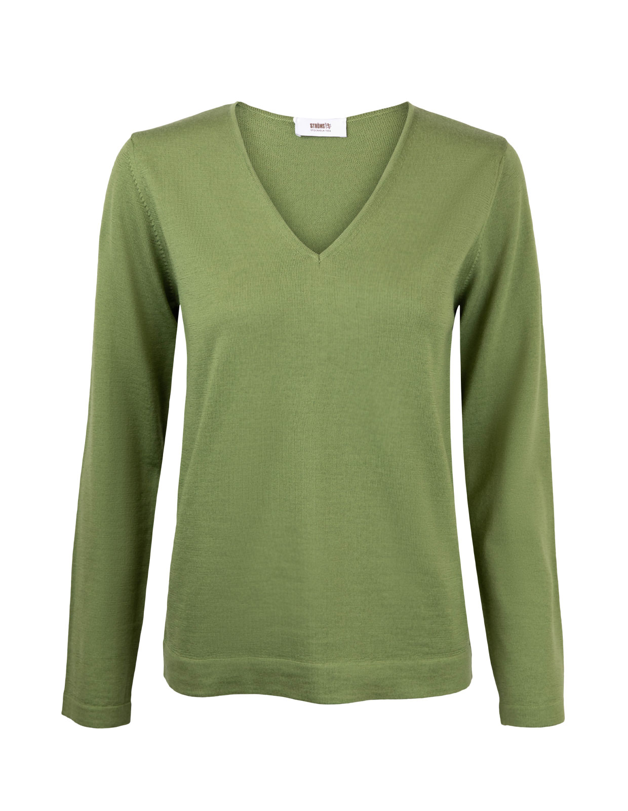 V-neck Sweater Forno/Green Stl L
