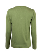 V-neck Sweater Forno/Green Stl XS