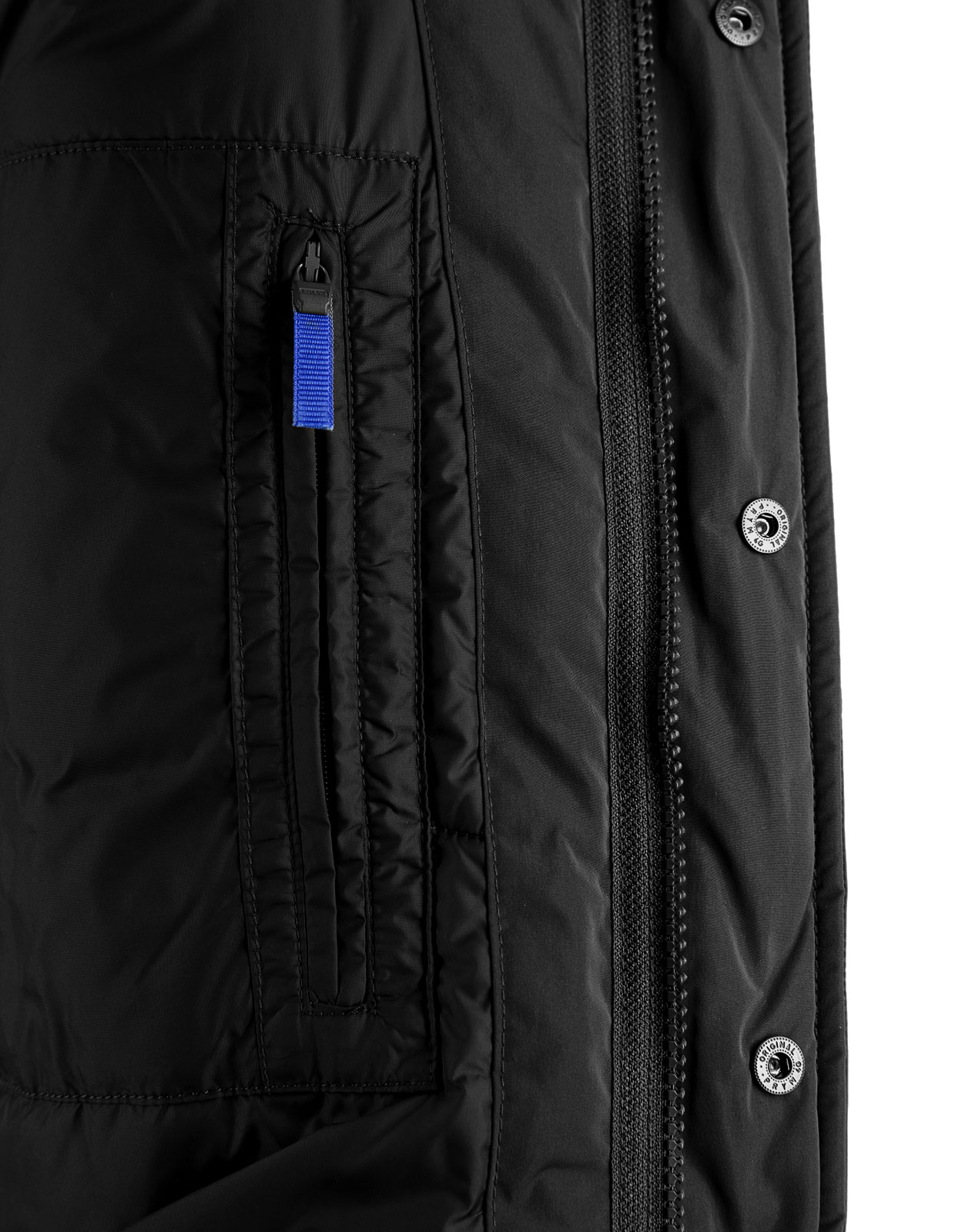 Field Jacket M65 Nylon Taffeta Nero