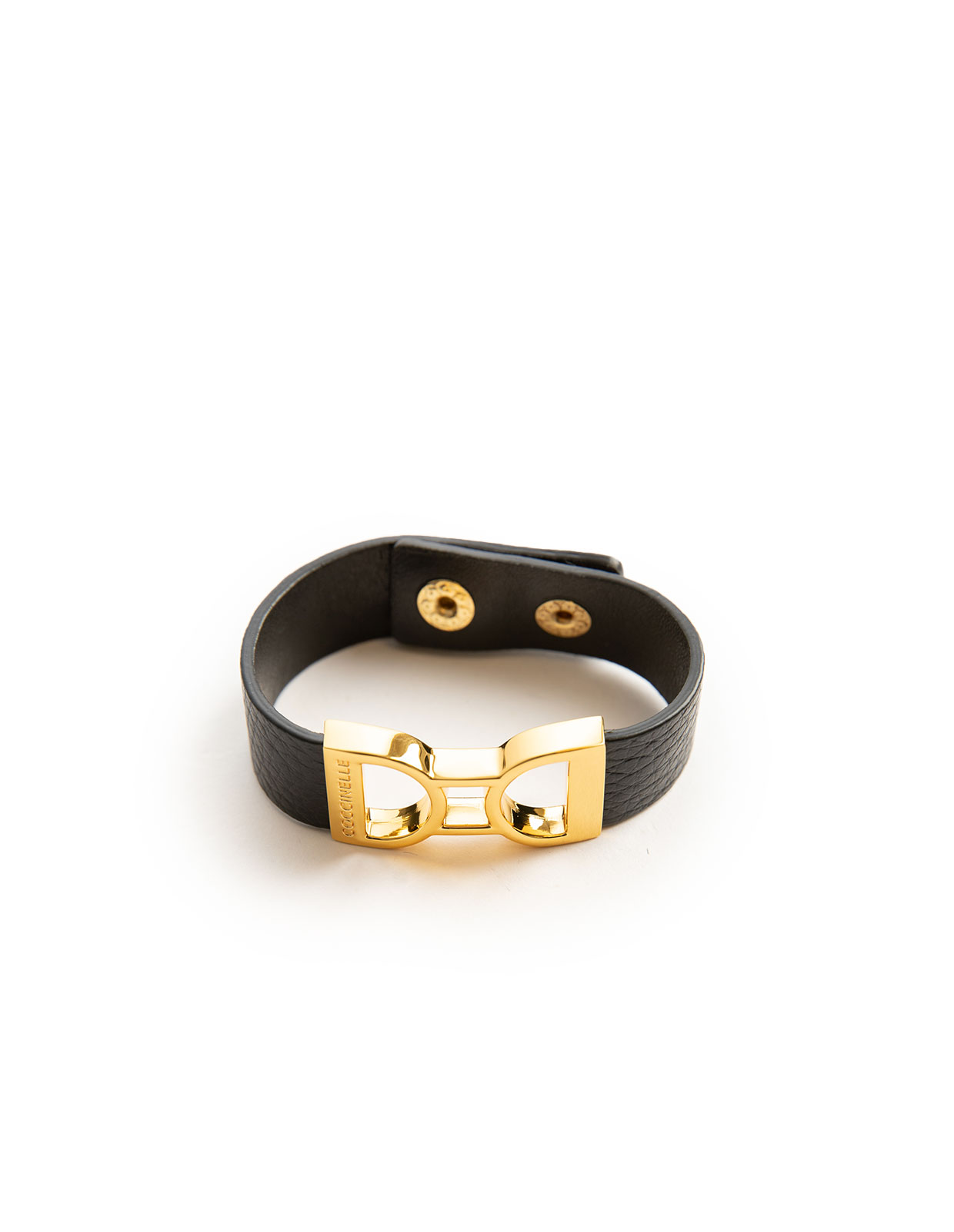 Arlettis Leather Bracelet Noir