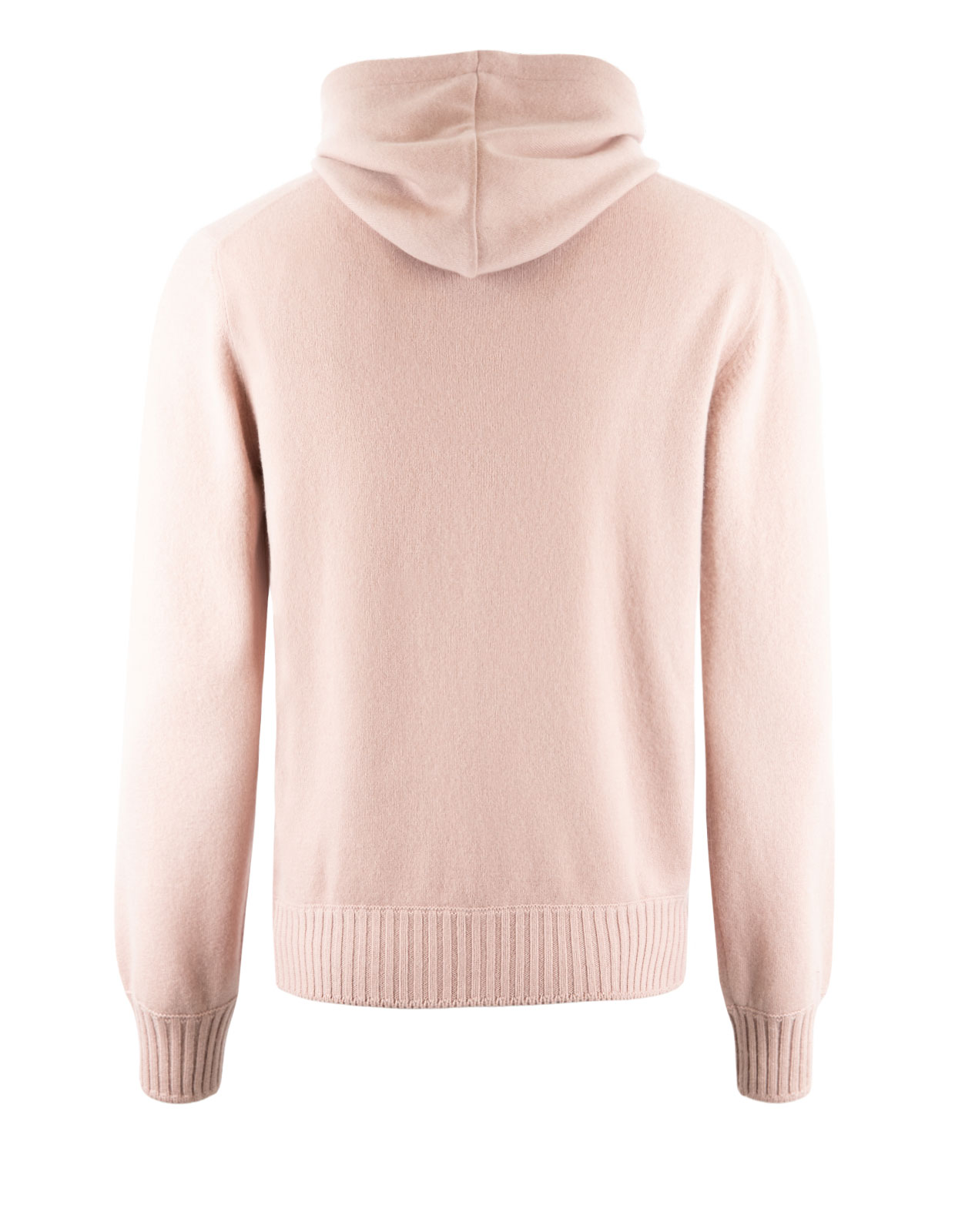 Felted Cashmere Hoodie Dusty Pink