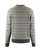 Towthorpe Fairisle Crew Neck Charcoal