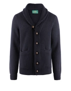 Unsworth Cardigan Lammull Navy