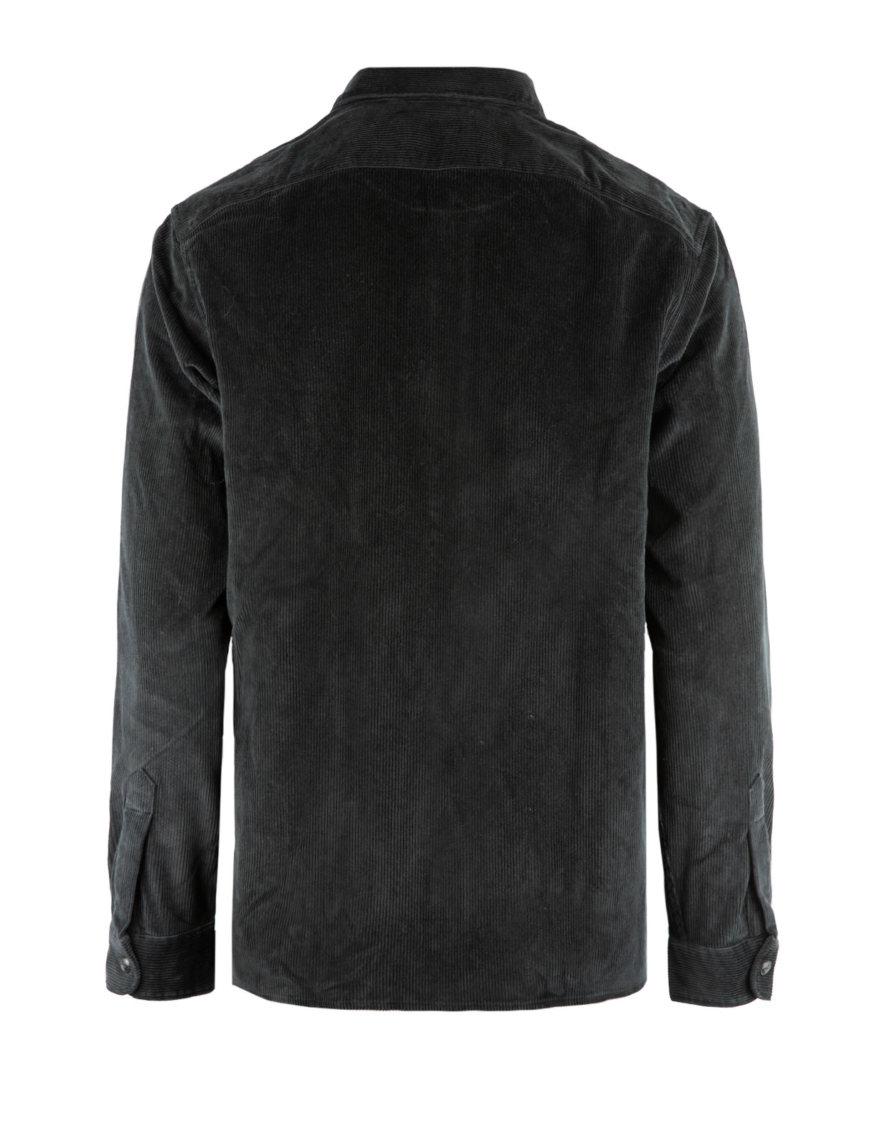 Zipped Overshirt Polo Black