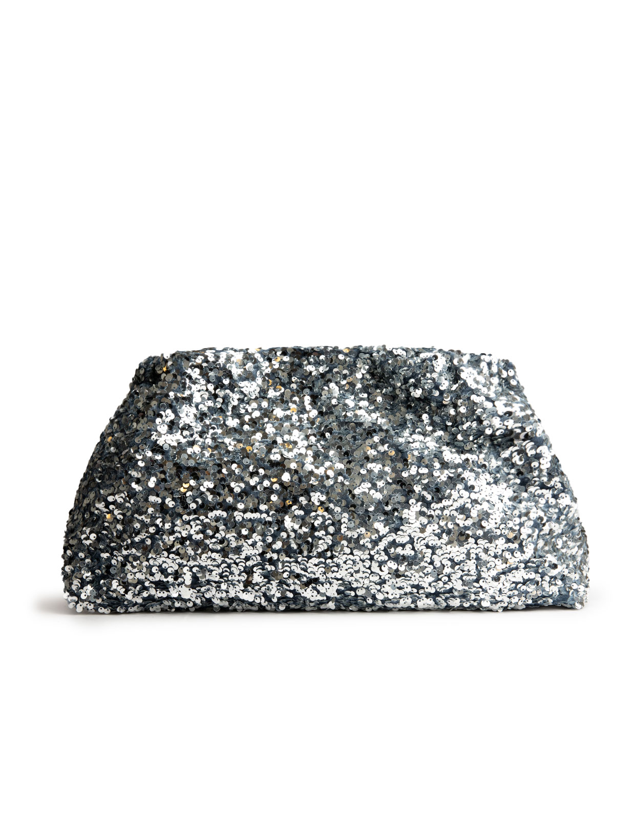 Sequin Purse Piombo