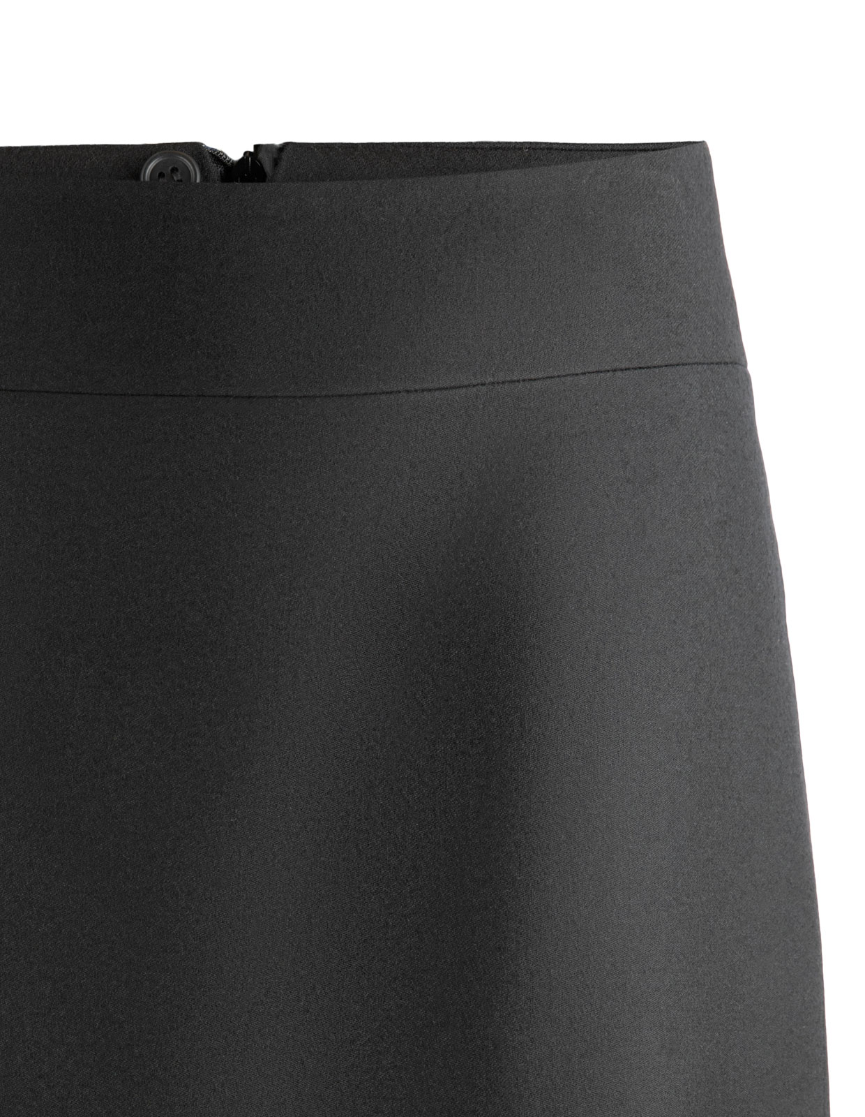 Skirt in Wool Black