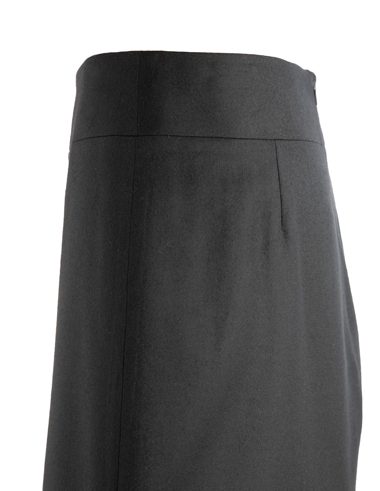 Skirt in Wool Black