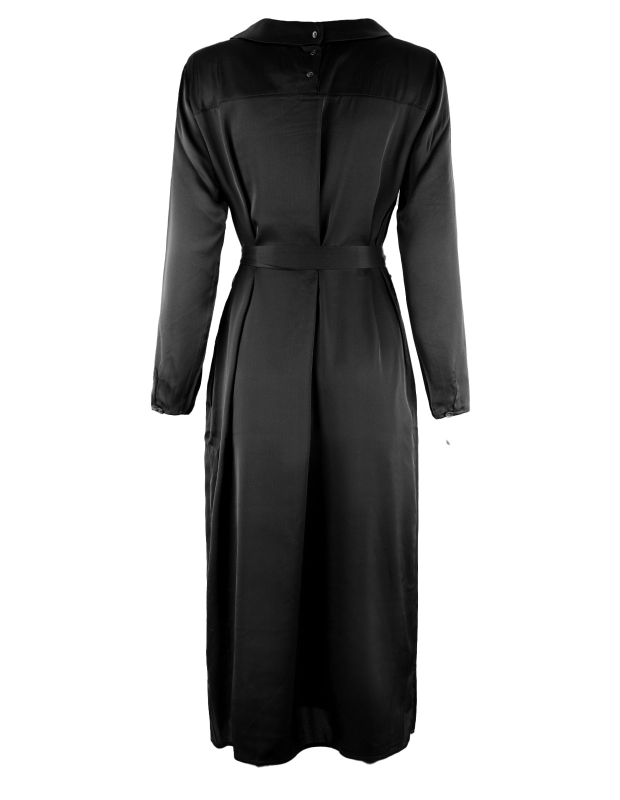 Diora Silk Dress Black
