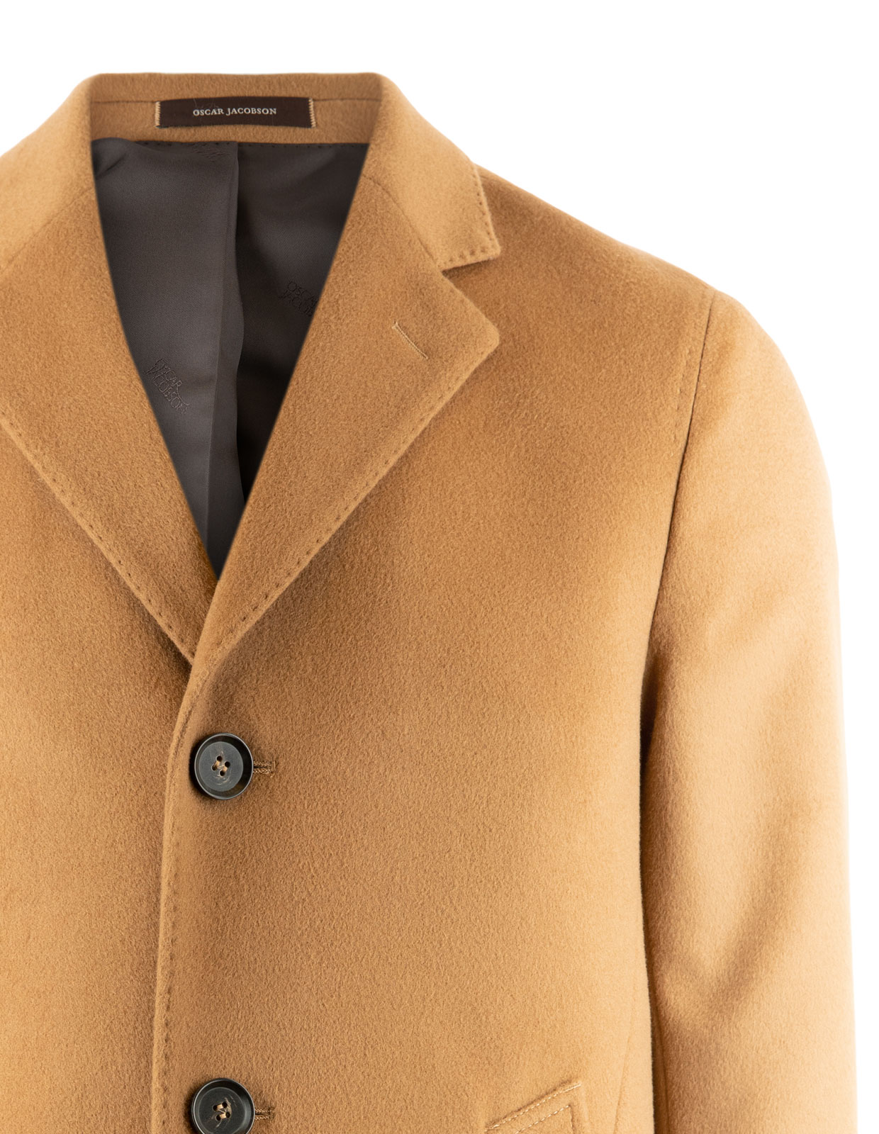 Storvik Coat Wool Cashmere Camel Stl 48