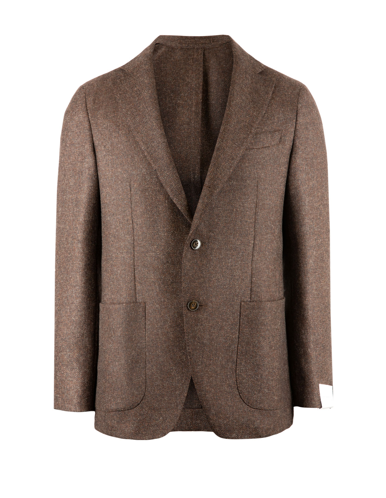 Jacket Salt and Pepper Wool Brown