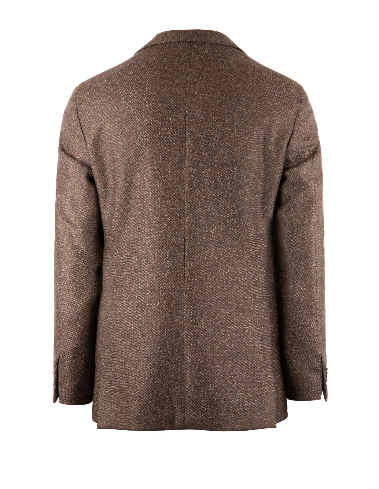Jacket Salt and Pepper Wool Brown
