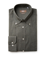 Regular Fit Skjorta Flanell Grön Stl 42